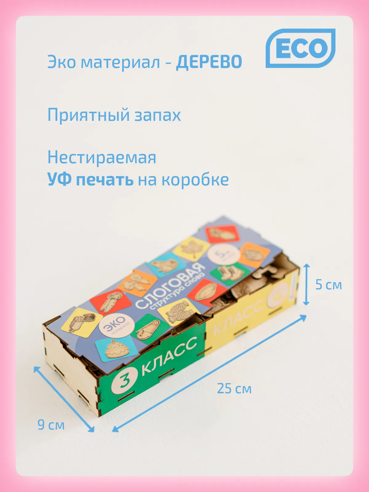 Набор «Слоговая структура слова 1-6 класс»